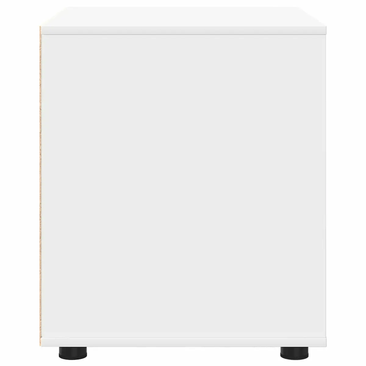 Storage Cabinet White Engineered Wood 60x48x57cm