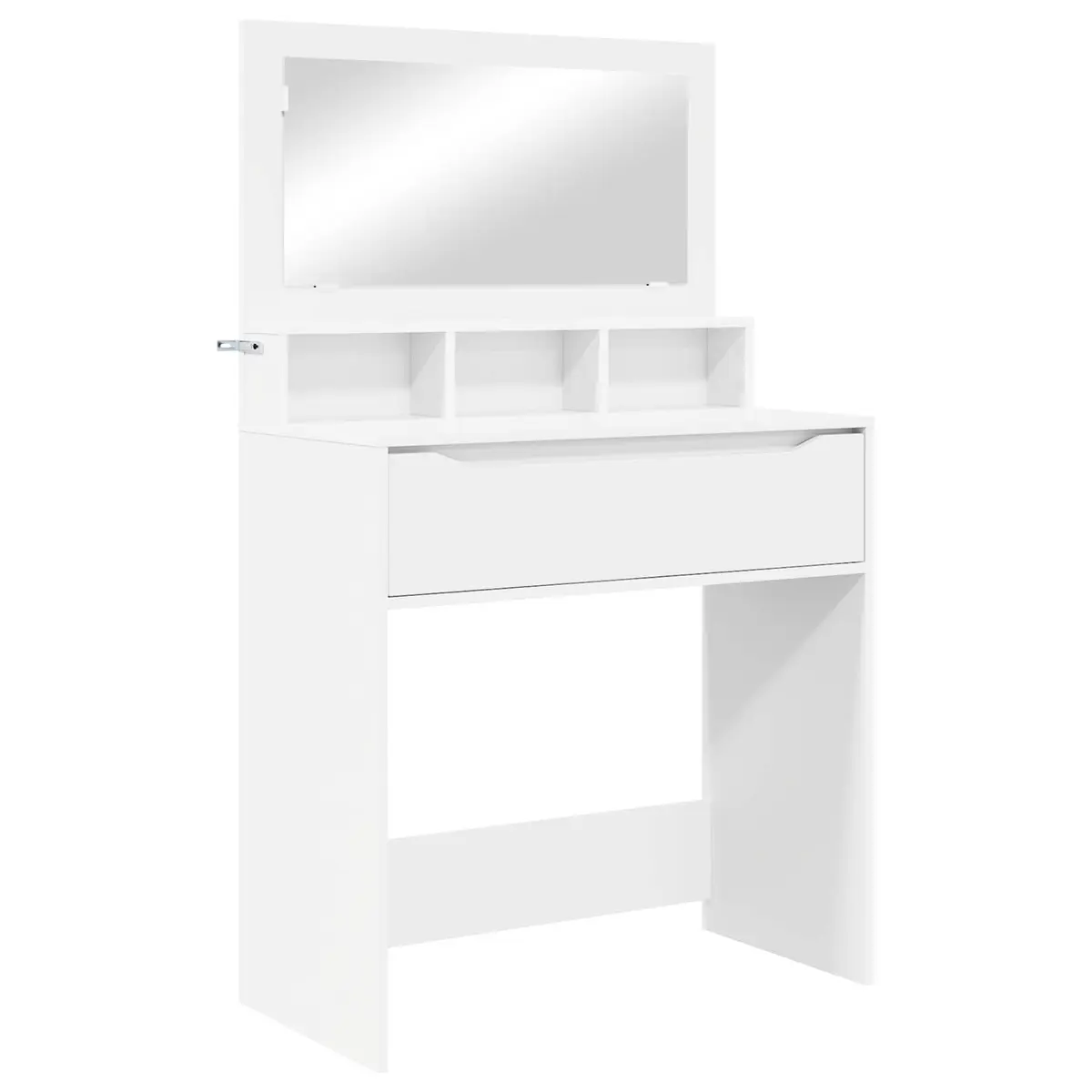 Dressing Table Modern White Vanity Unit 80cm