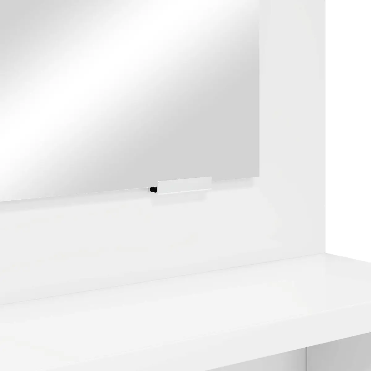 Dressing Table Modern White Vanity Unit 80cm