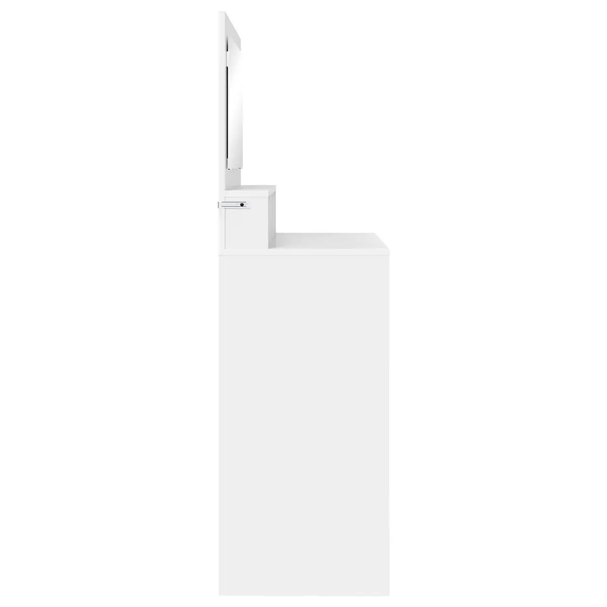 Dressing Table Modern White Vanity Unit 80cm