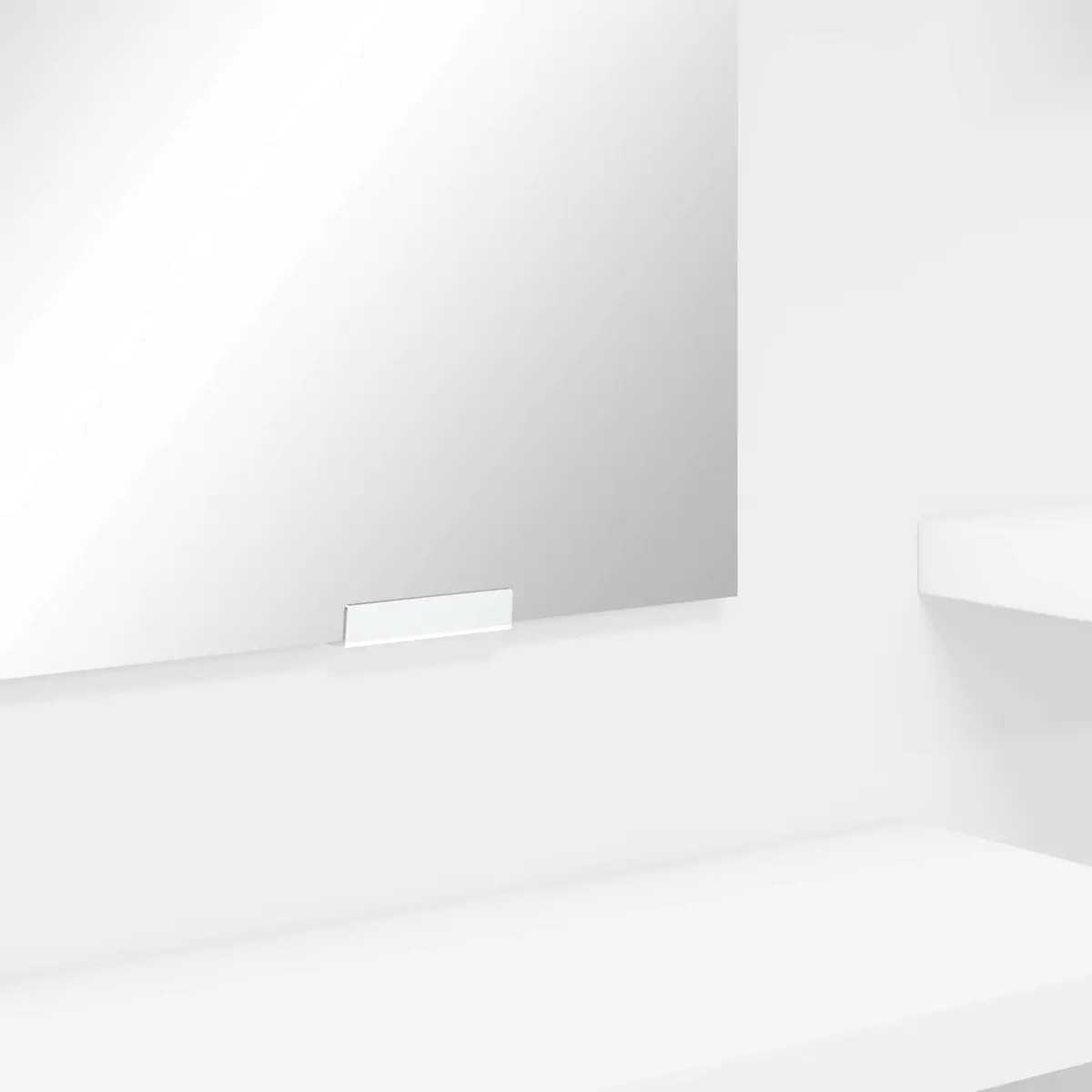 Dressing Table Modern White Engineered Wood 80 x 39.6 x 135 cm