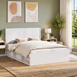 Friendly Vertical Slat Headboard for Your Bed Frame