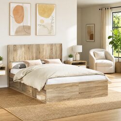 Your Perfect Sonoma Oak Brown Headboard Awaits