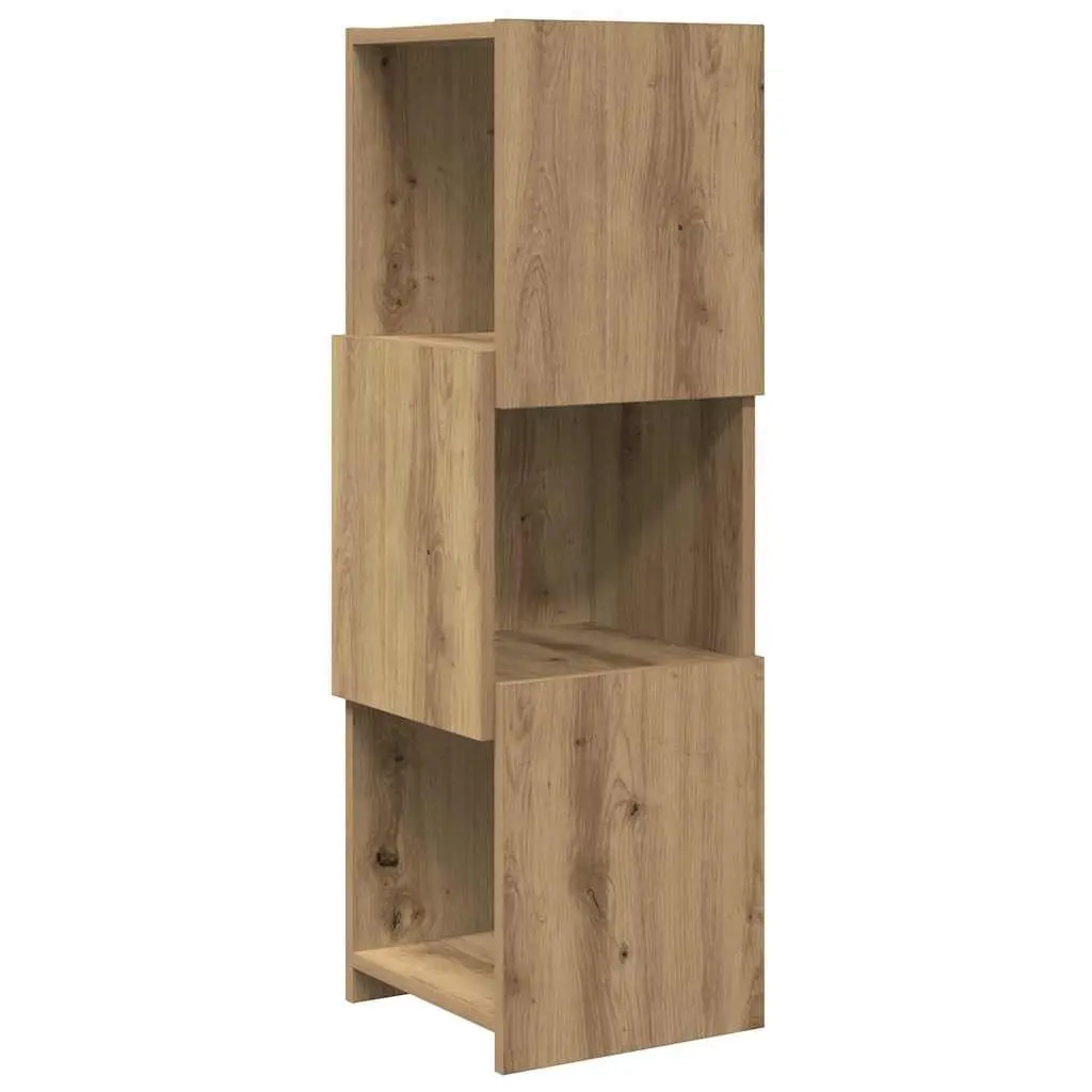 Corner Cabinet 30.5x30x95cm Brown Storage Cupboard Engineered Wood Living Room
