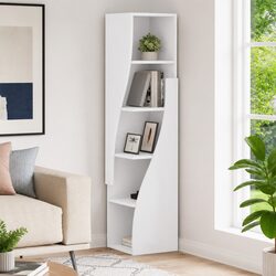 Friendly Corner Storage Cabinet for Your Living Room