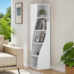 Your Ideal Corner Storage Cabinet in High Gloss White
