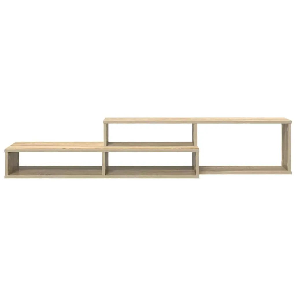 Grey Wall Mounted TV Stand