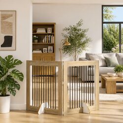 Your Ideal 200.5 cm Foldable Dog Gate for Home Use