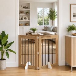 Friendly Foldable Dog Gate Set for Your Home
