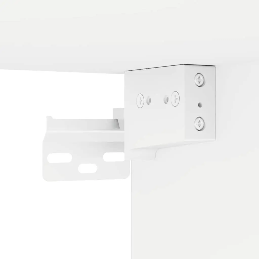 TV Wall Cabinet White Modern Wall-Mounted Storage Unit 30 x 31 x 40 cm 2 pcs