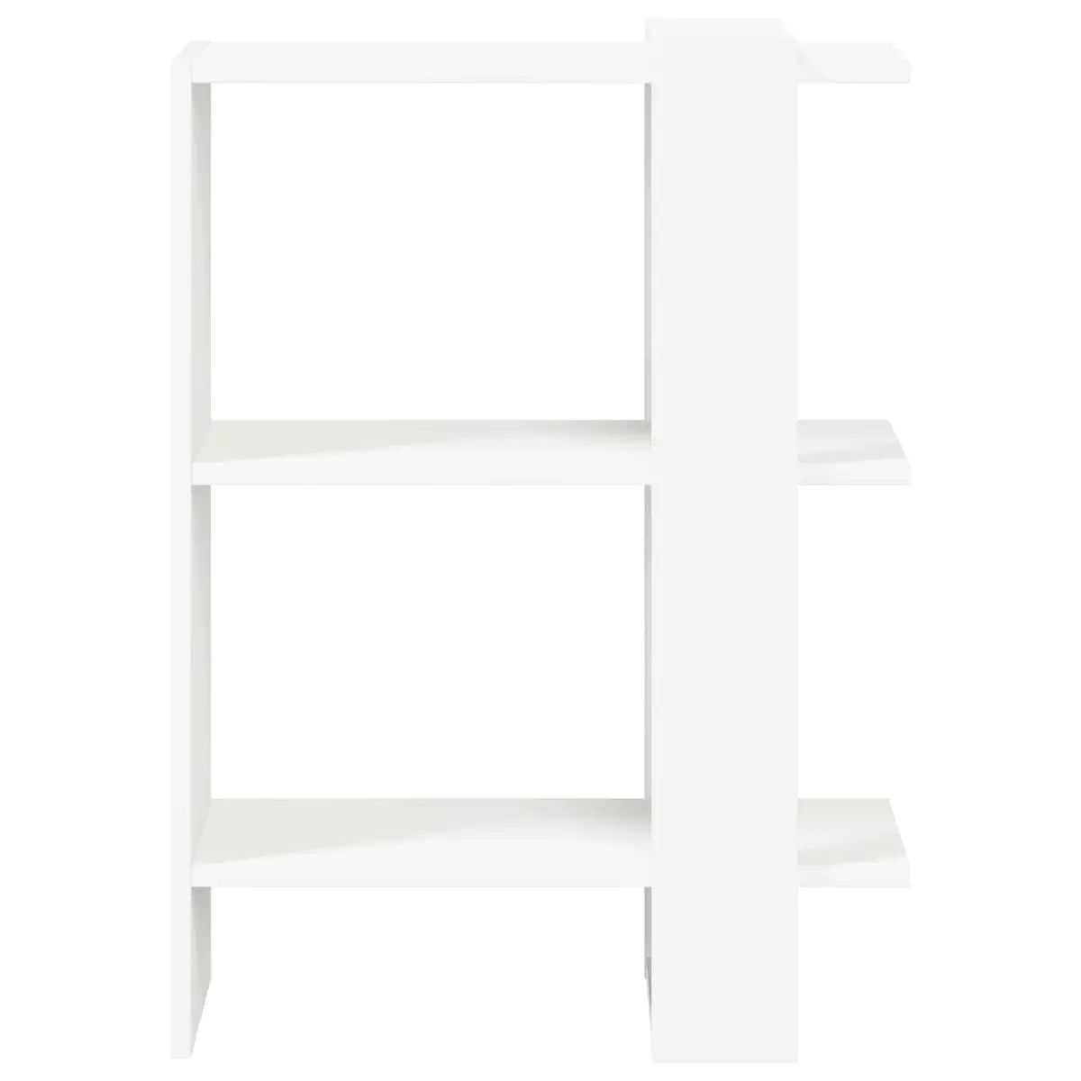White Freestanding Bookcase