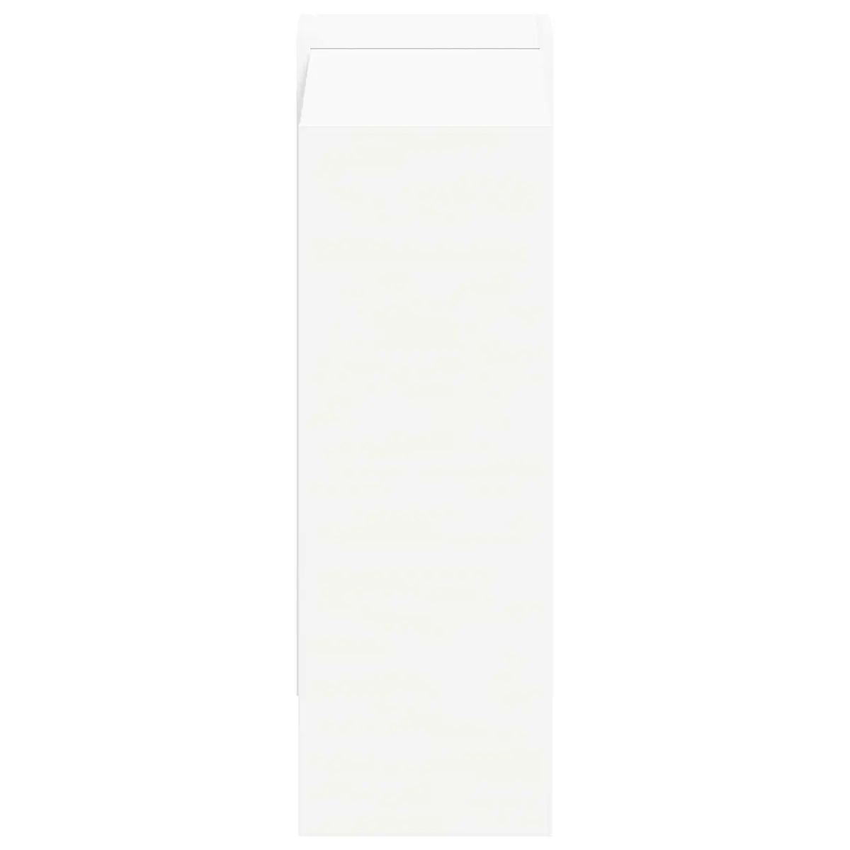 White Freestanding Bookcase
