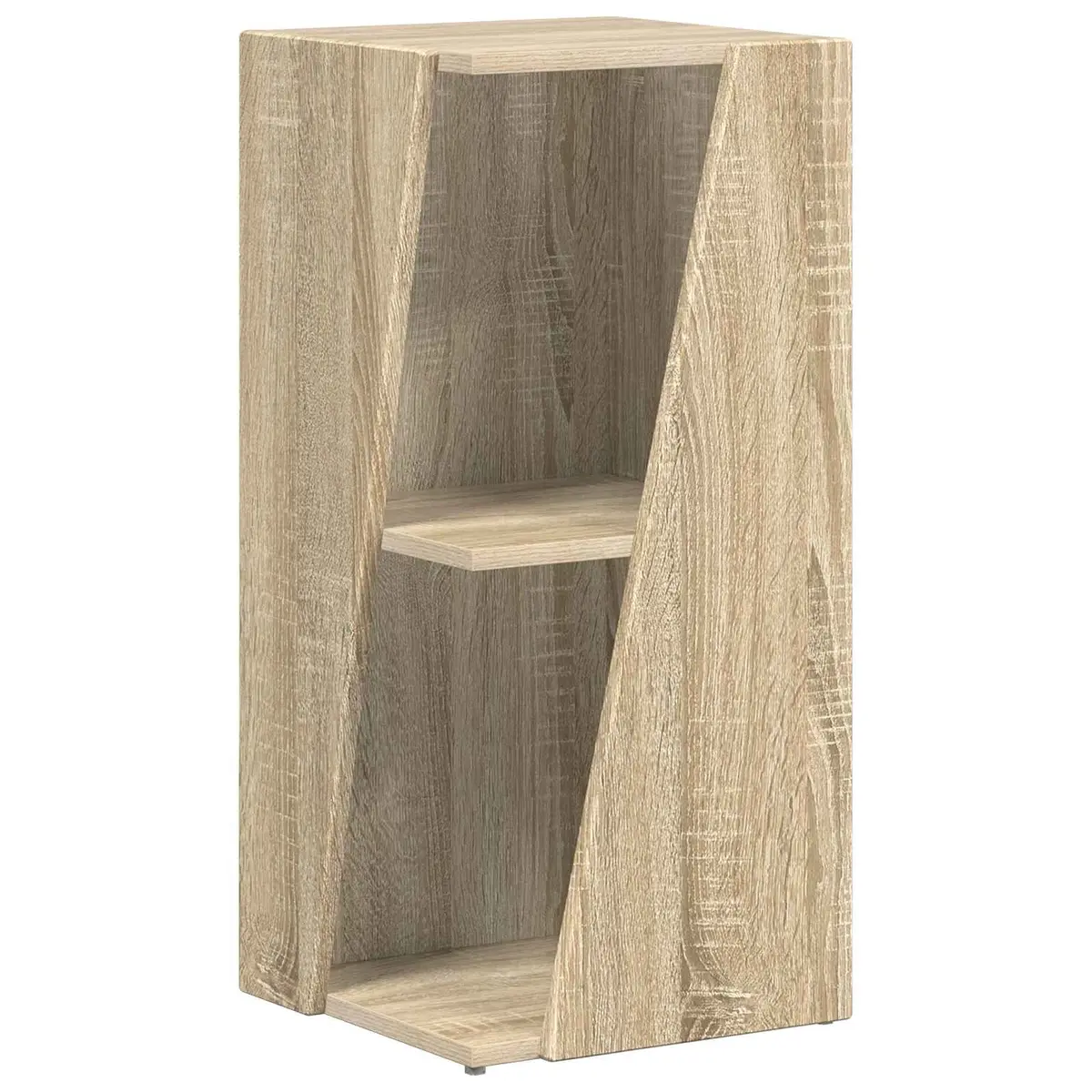 Bookcase Storage Unit Engineered Wood Free-standing Brown 33x32x70.5cm