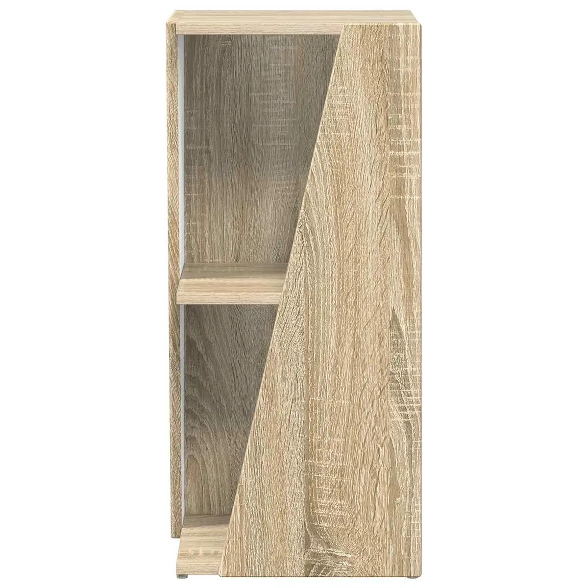 Bookcase Storage Unit Engineered Wood Free-standing Brown 33x32x70.5cm