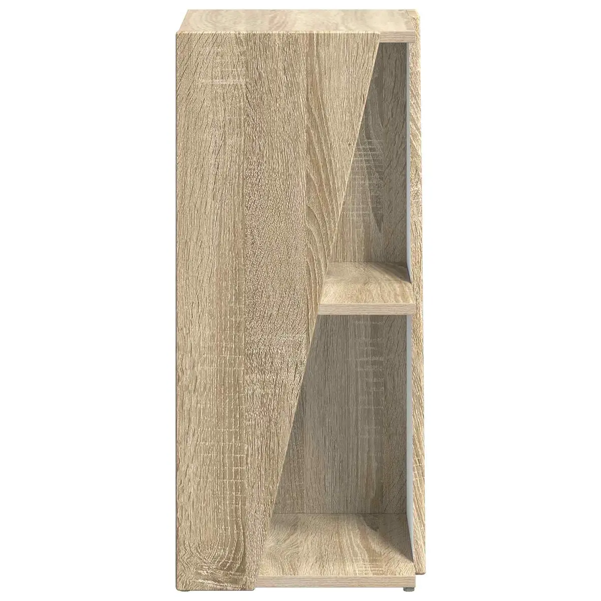 Bookcase Storage Unit Engineered Wood Free-standing Brown 33x32x70.5cm