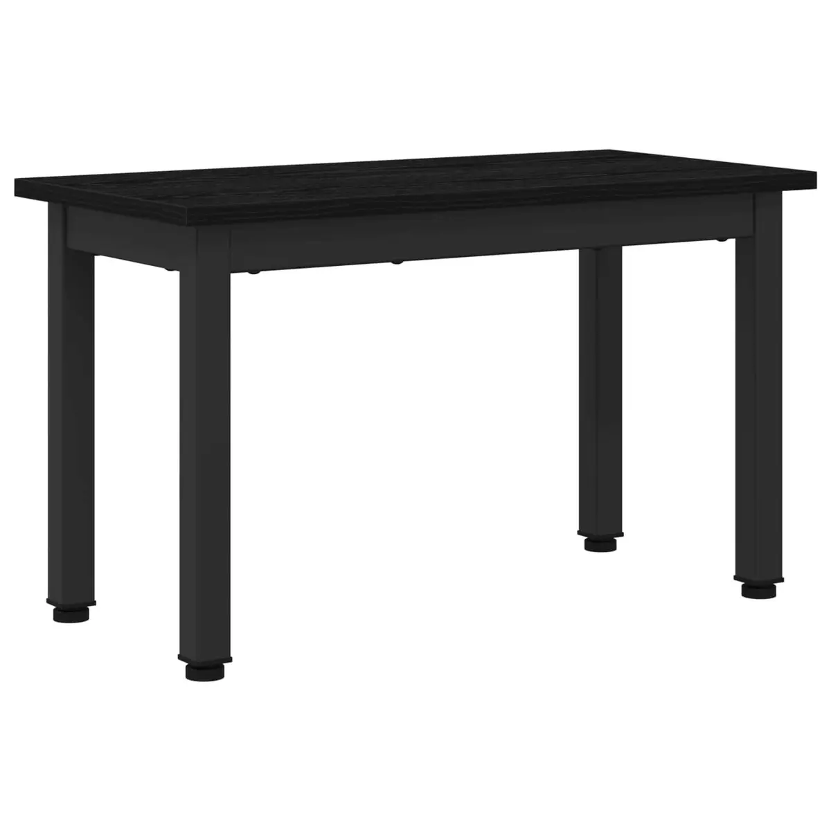 Coffee Table Black Rectangular Modern Minimalist 60x30x36cm