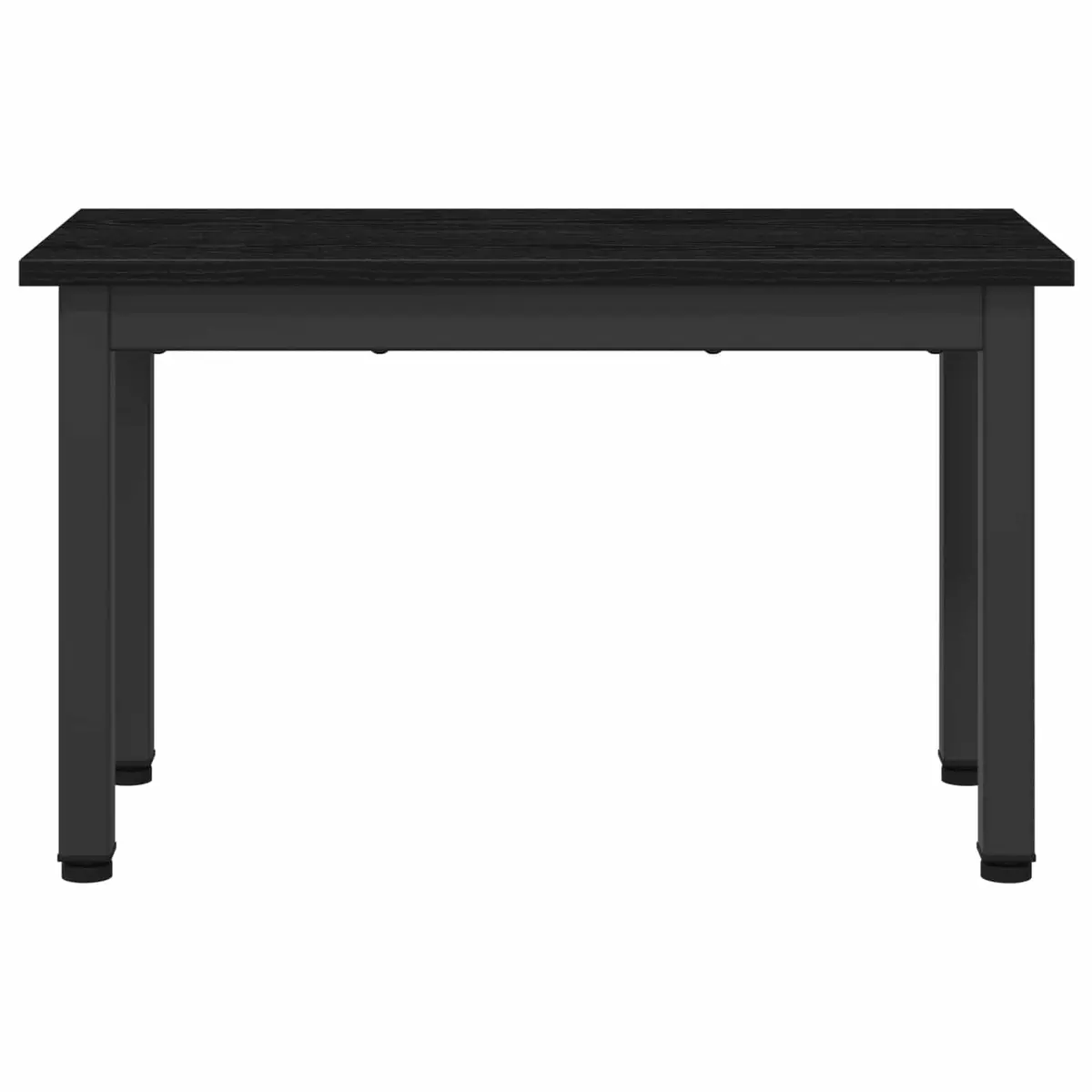 Coffee Table Black Rectangular Modern Minimalist 60x30x36cm