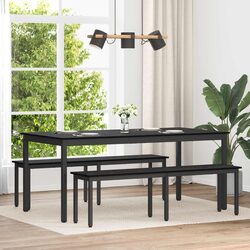 Find Comfort with Our Black Dining Bench
