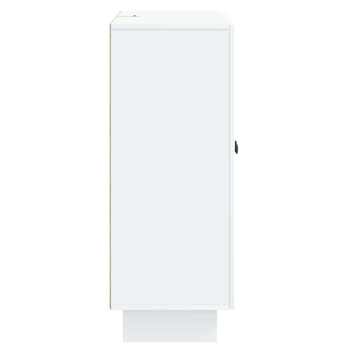 Sideboard Vintage Style White Engineered Wood 66 x 34.5 x 90 cm Storage Cabinet