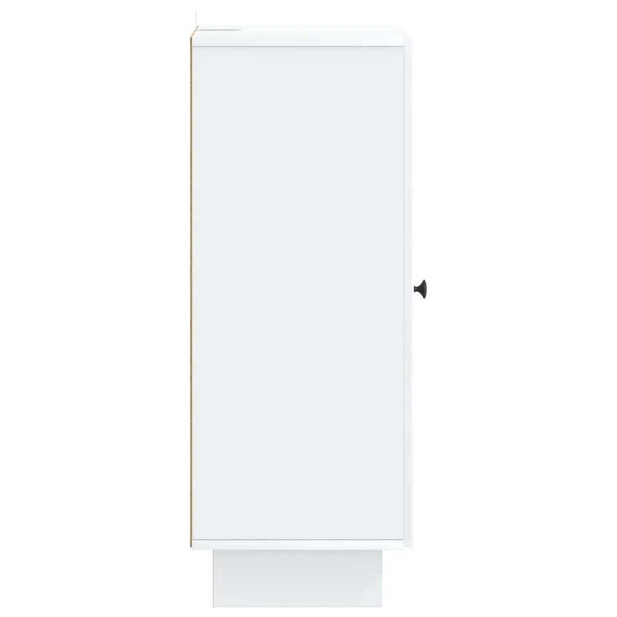 Sideboard White Engineered Wood 33 x 34.5 x 90 cm Storage Cabinet Living Room