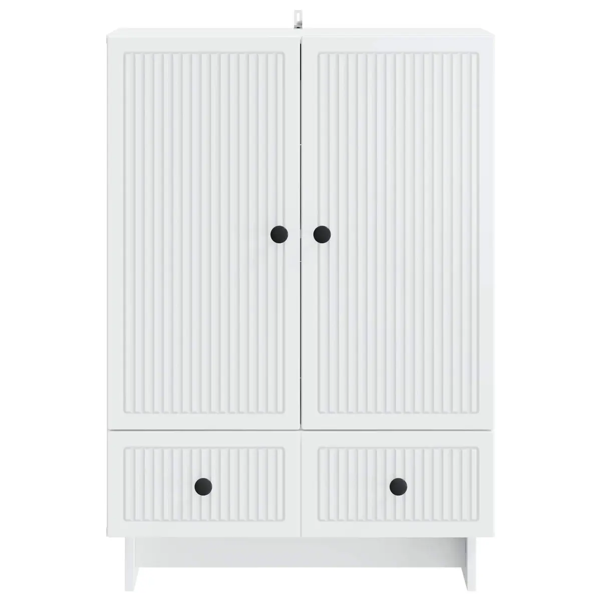 White Sideboard with Storage Drawers