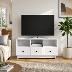 Your Ideal White TV Cabinet with Storage Solutions