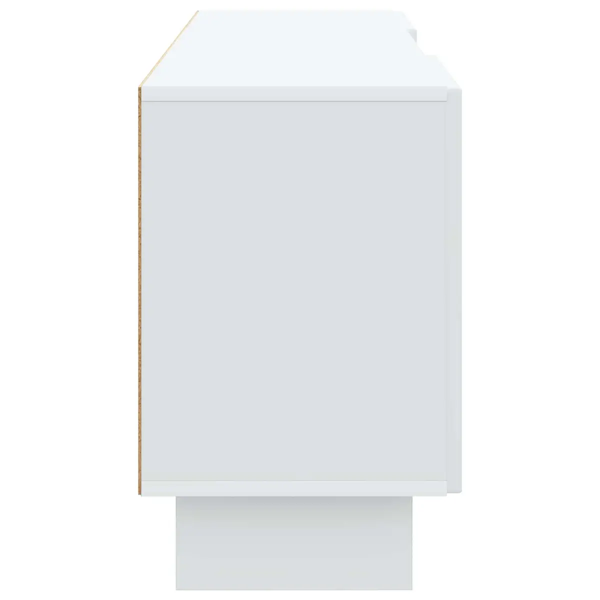 TV Cabinet Vintage Style White 150 x 31 x 50 cm Engineered Wood Storage