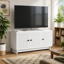 Your Friendly White TV Cabinet: Style Meets Function