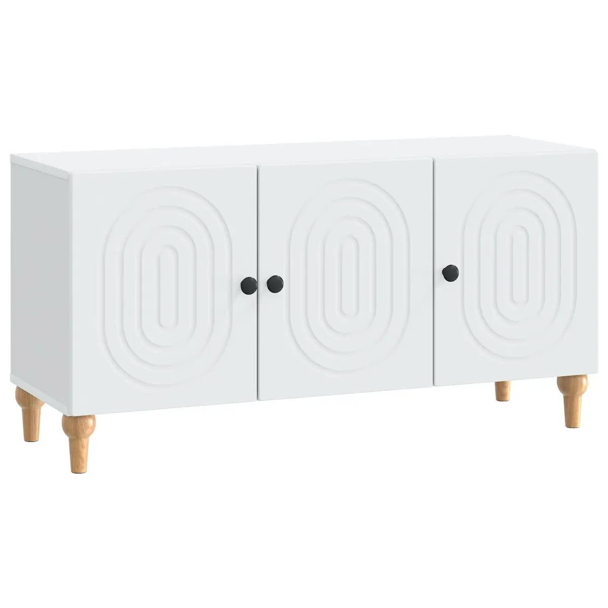 TV Cabinet Modern Storage Unit White 99 x 34.5 x 50 cm