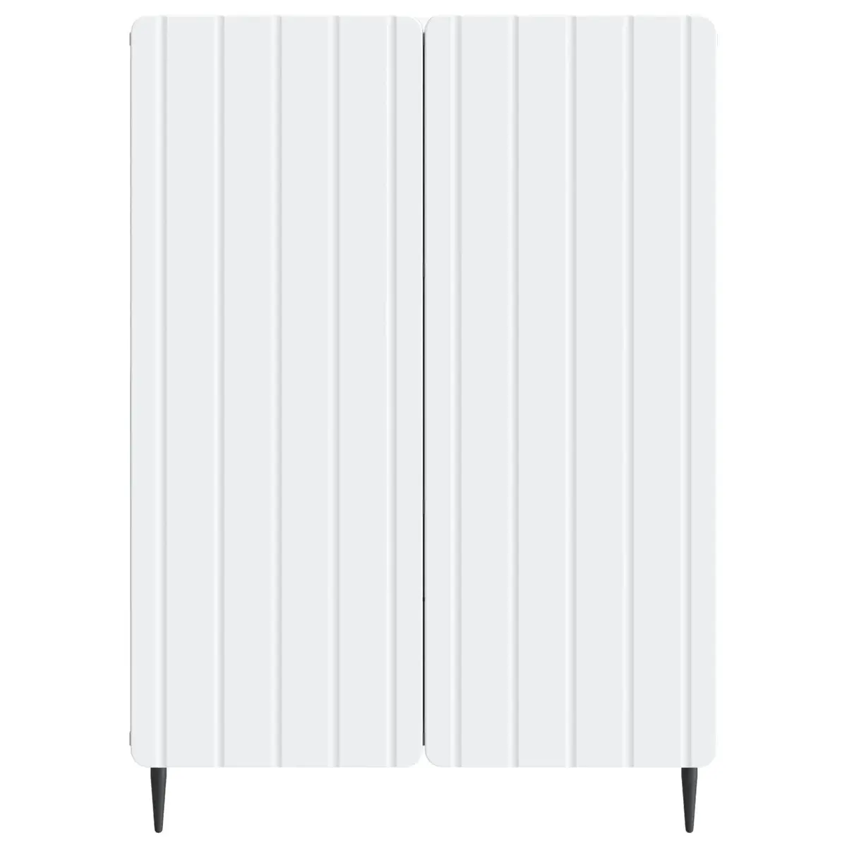 White Sideboard for Home Organization 66 x 34.5 x 92 cm