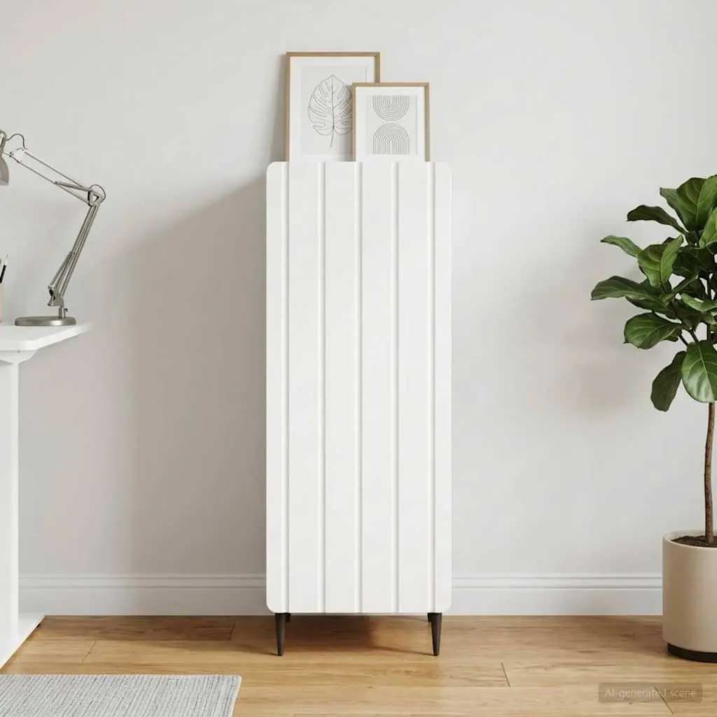 White Storage Sideboard for Dining and Living Rooms