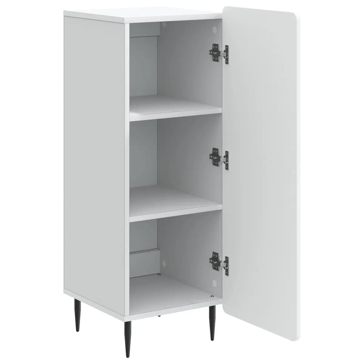 White Storage Sideboard for Dining and Living Rooms