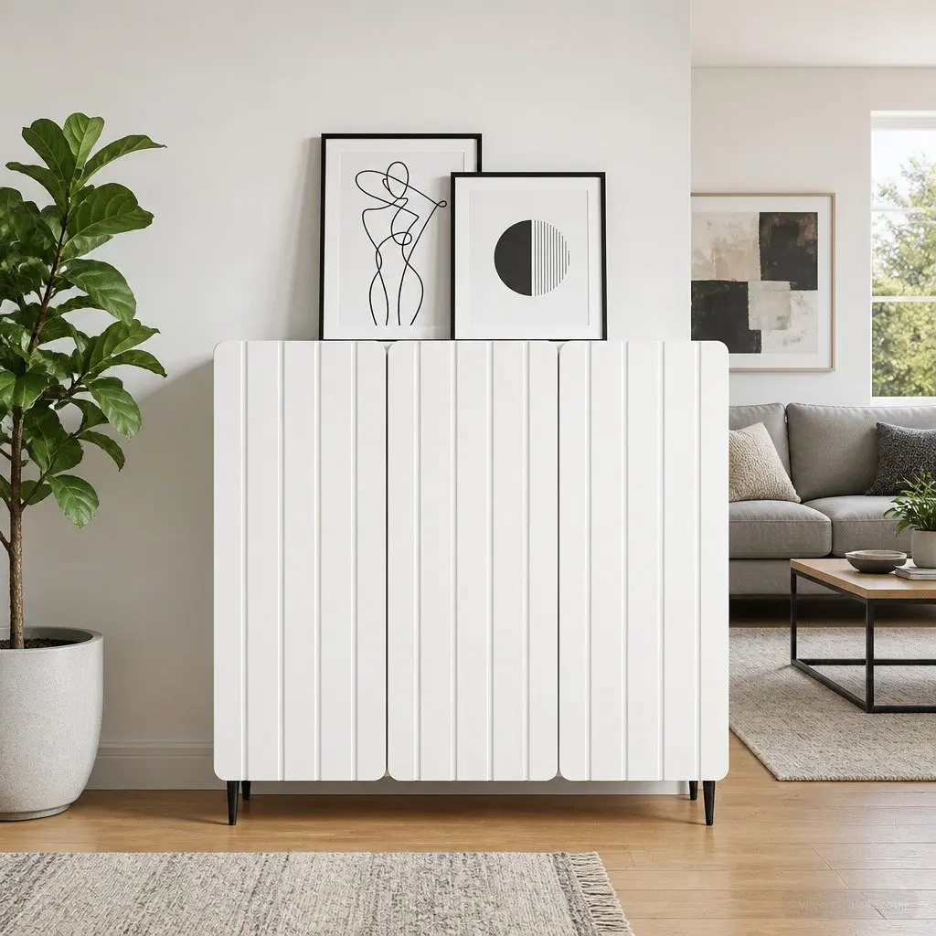 White Sideboard