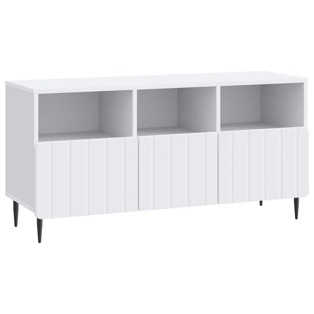 TV Cabinet with Drawer in White