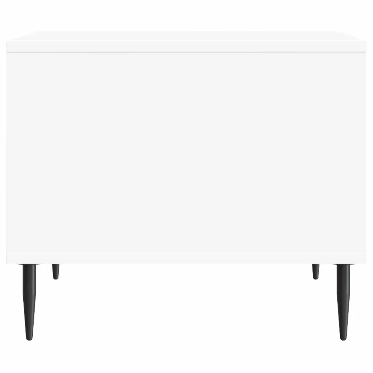 Coffee Table White Modern Rectangular 90 x 50 x 40 cm