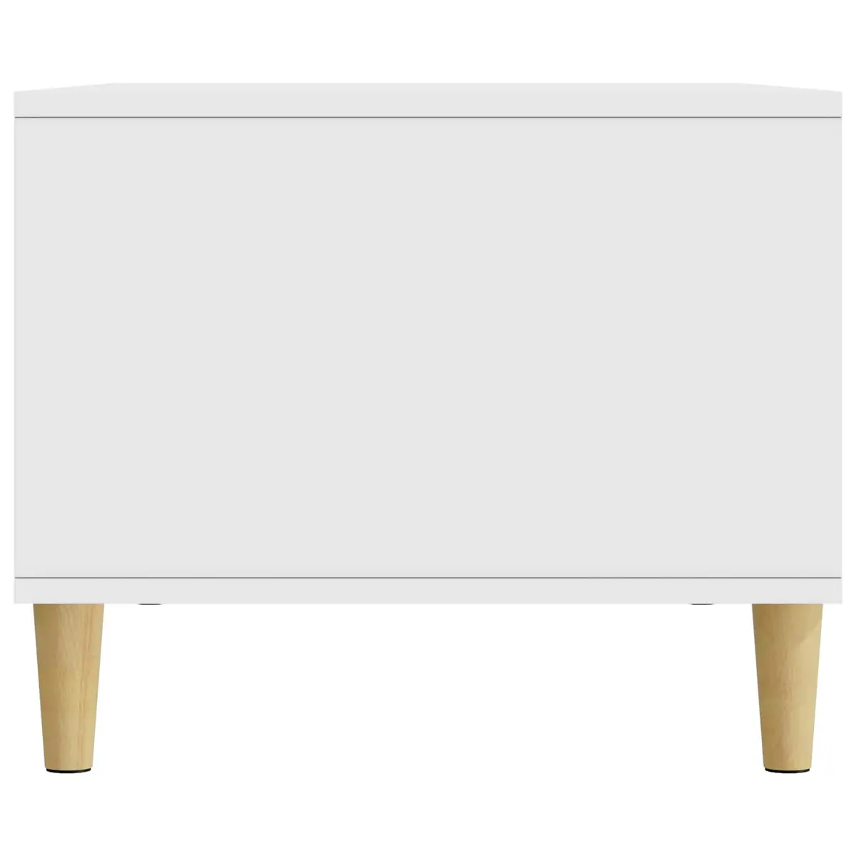 Coffee Table Vintage Storage White 90 x 50 x 40 cm Engineered Wood
