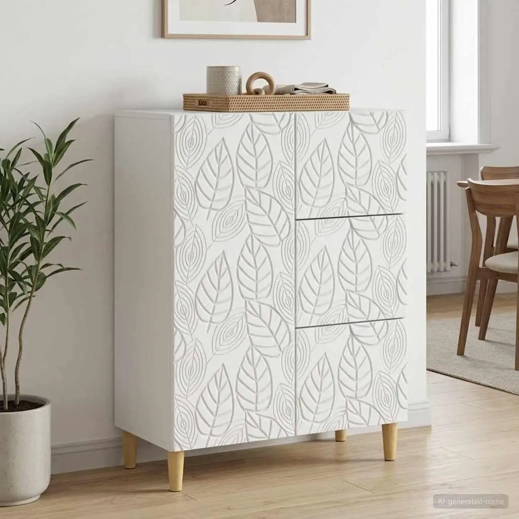 White Sideboard Storage Cabinet