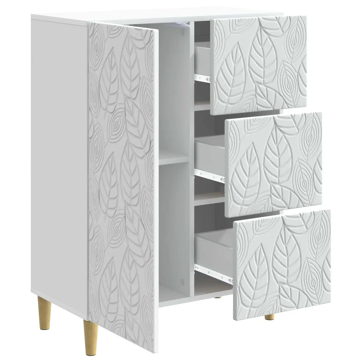 White Sideboard Storage Cabinet