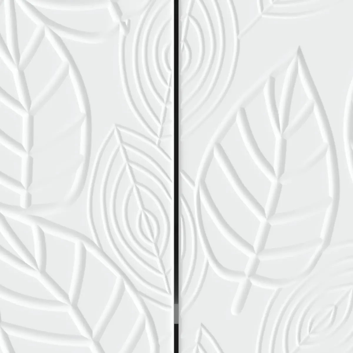Sideboard White 89 x 34.5 x 80 cm Storage Cabinet Living Room Buffet Furniture