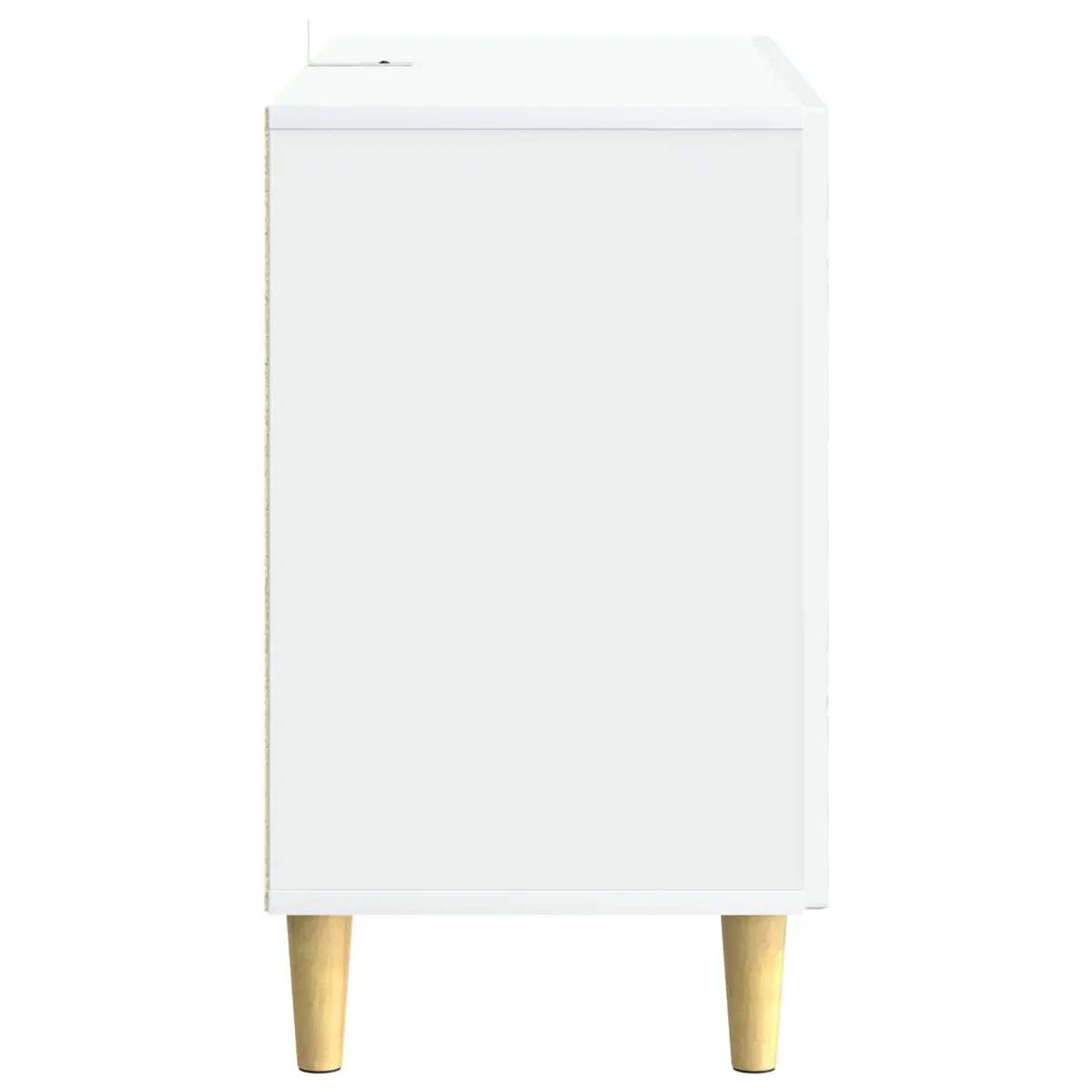 Sideboard Modern White Storage Cabinet 89x34.5x60cm