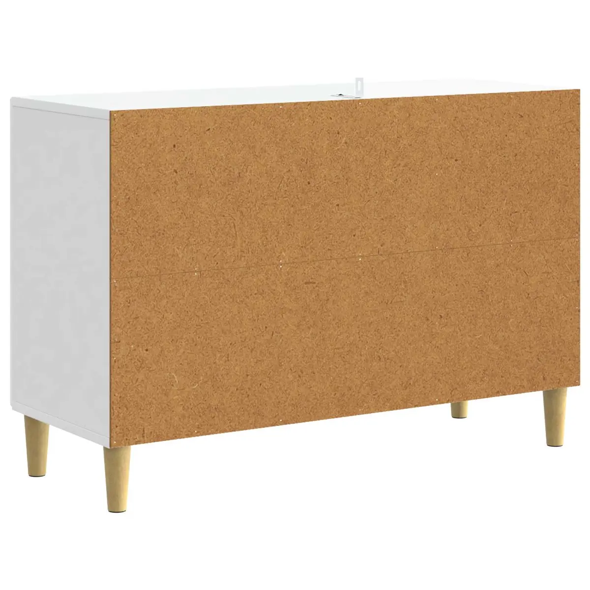 Sideboard Modern White Storage Cabinet 89x34.5x60cm