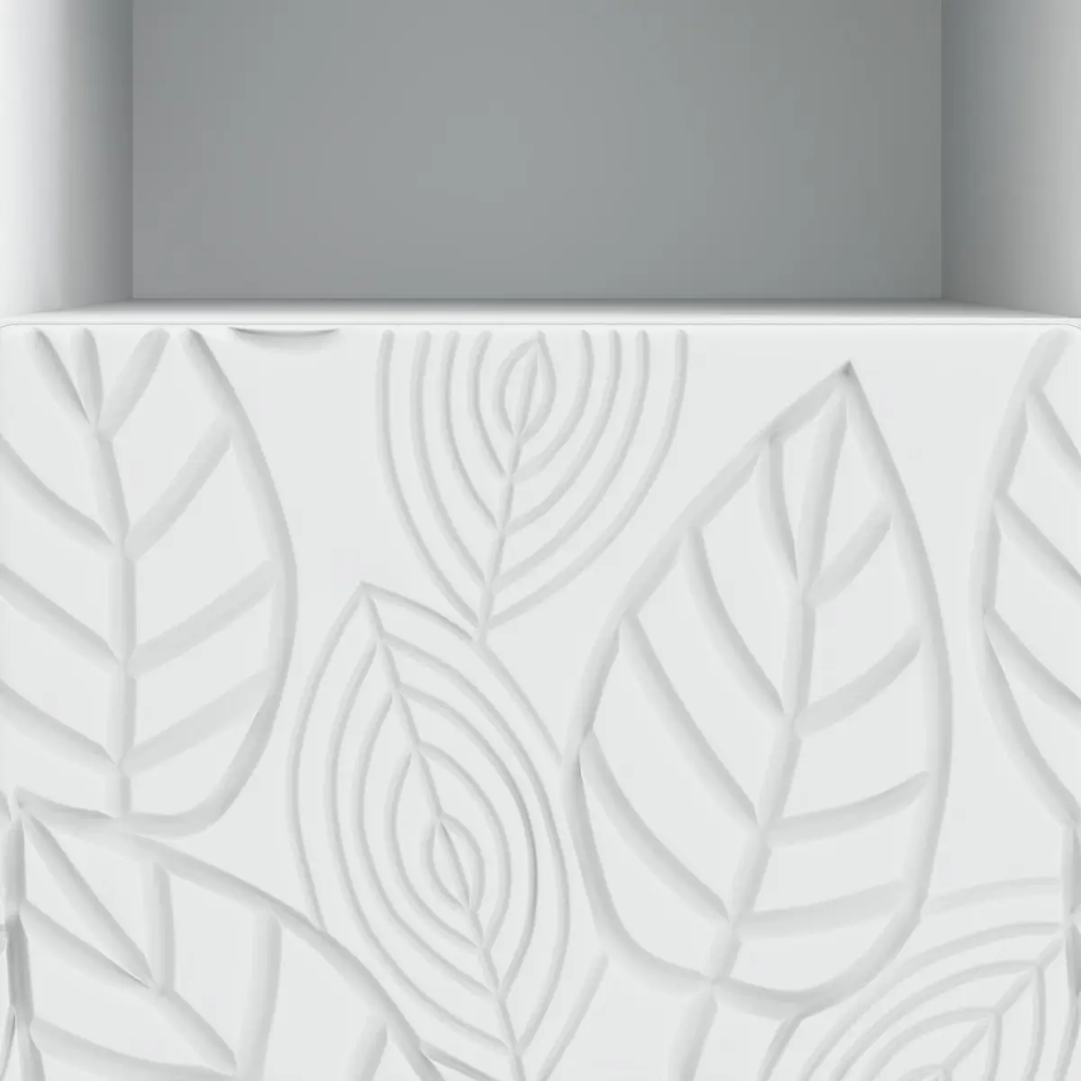 TV Cabinet Modern White Entertainment Unit 102 x 34.5 x 50 cm