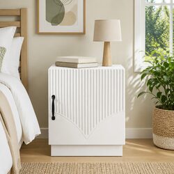 Your New Favorite Bedside Table in White