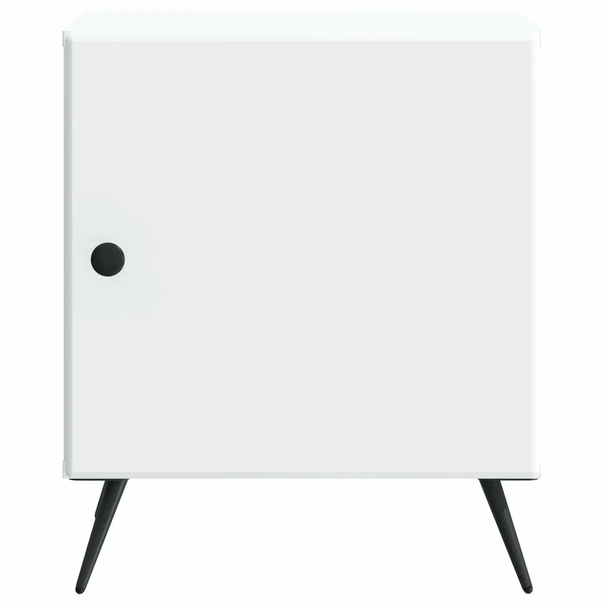 White Nightstand 43x34.5x50cm