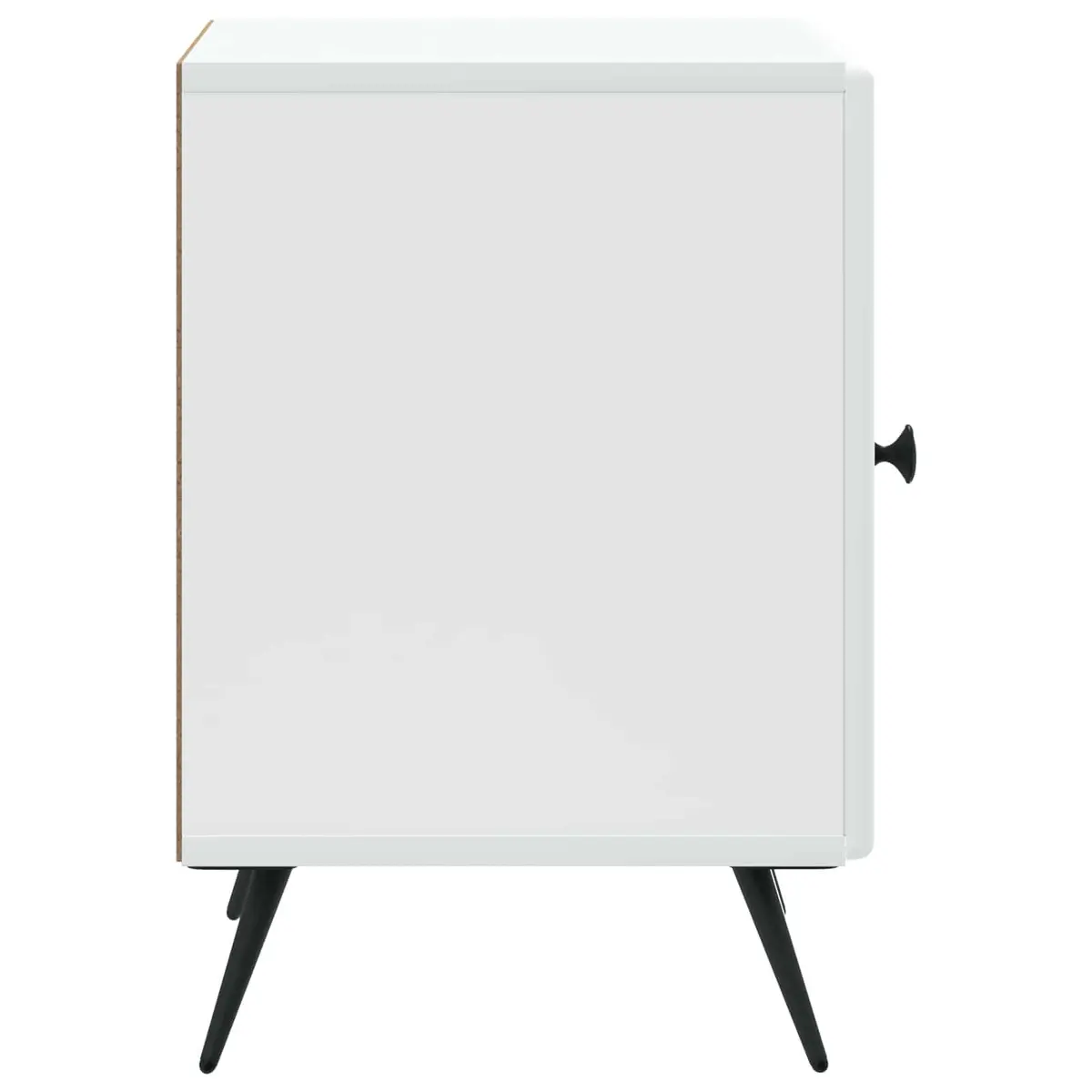 White Nightstand 43x34.5x50cm