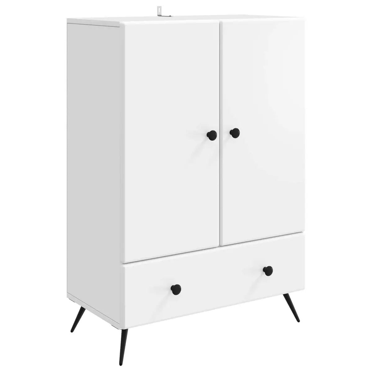 Sideboard Buffet Cabinet White Storage Furniture 66x34.5x95cm