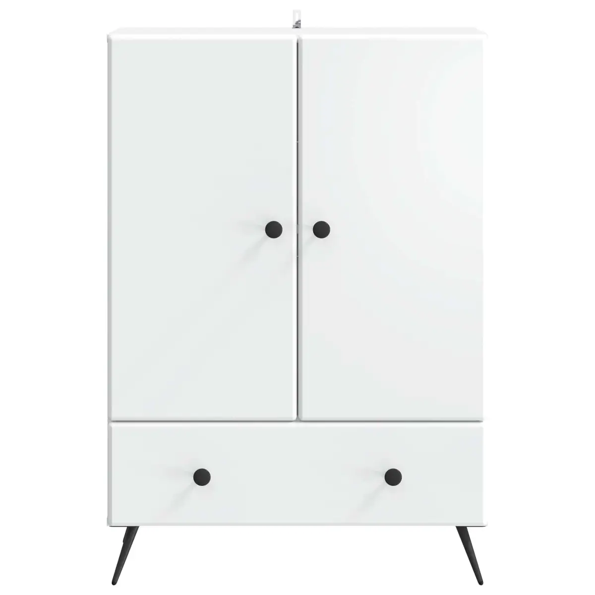 Sideboard Buffet Cabinet White Storage Furniture 66x34.5x95cm