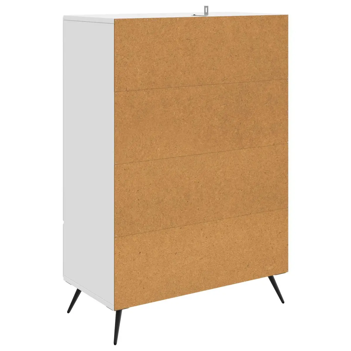 Sideboard Buffet Cabinet White Storage Furniture 66x34.5x95cm