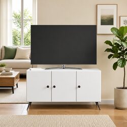 Your Friendly White TV Cabinet for Stylish Organization