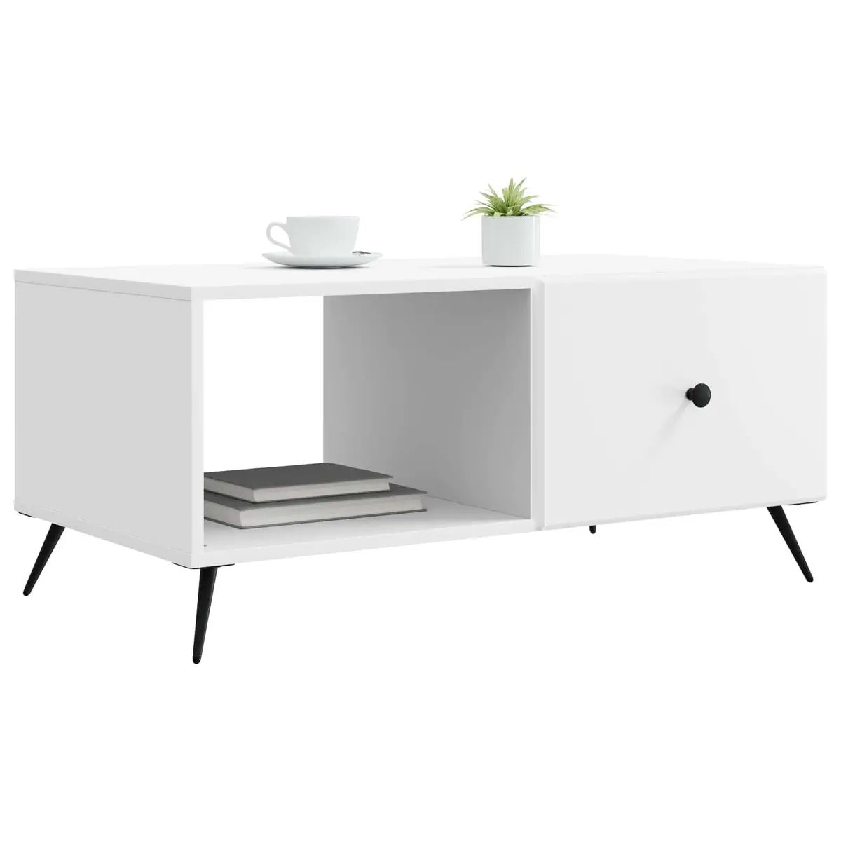 White Coffee Table for Living Room Style